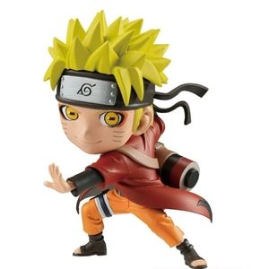 Naruto: Shippuden - Naruto Uzumaki Chibi Masters Toy Figure 3" - NIB